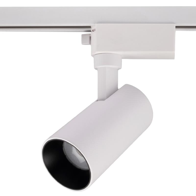 светильник светодиодный трековый trb 0712 12вт 4000к ip40 24град. wh 1ф бел. pro jazzway 5066212 от BTSprom.by