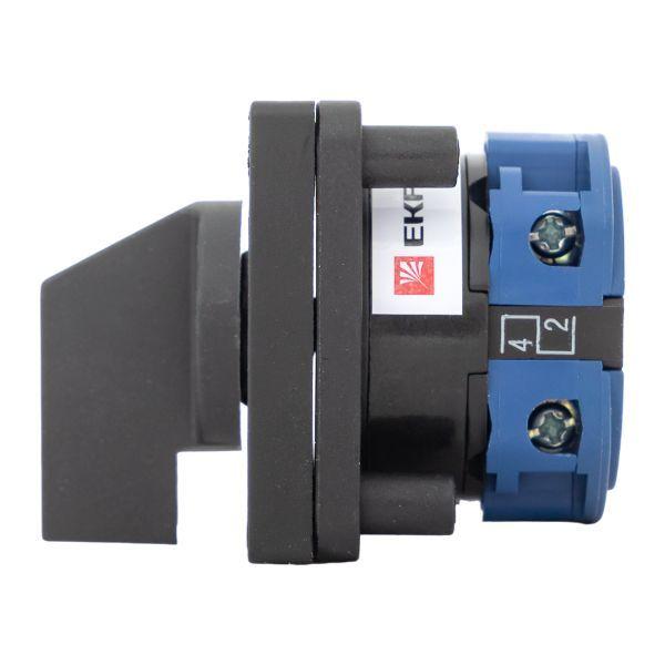  Переключатель кулачковый ПК-1-51 1П 10А "1-2" EKF pk-1-51-10 фото в каталоге от BTSprom.by