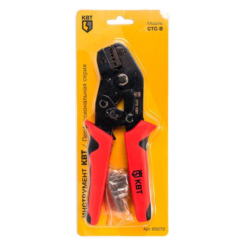  Пресс-клещи с набором матриц СТС-В КВТ 85272 фото в каталоге от BTSprom.by