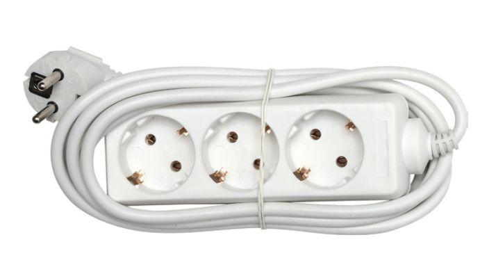 удлинитель 3х5м с заземл. 16а ip20 94 180 npe-s-03-500-e-3х1 пвс 3х1 navigator 94180 от BTSprom.by