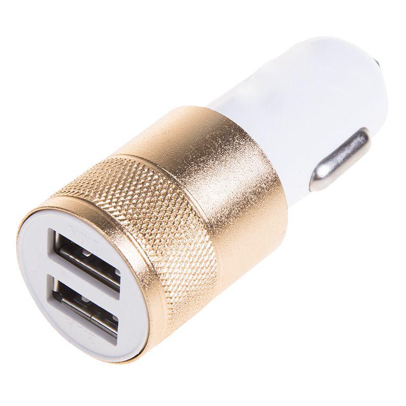 автозарядка в прикуриватель 2хusb (азу) (1000+2100 ma) rexant 18-1199 от BTSprom.by