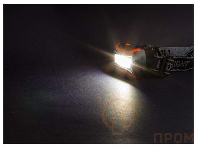  Фонарь налобный светодиодный 3Вт COB 3хAAA ЮПИТЕР фото в каталоге от BTSprom.by