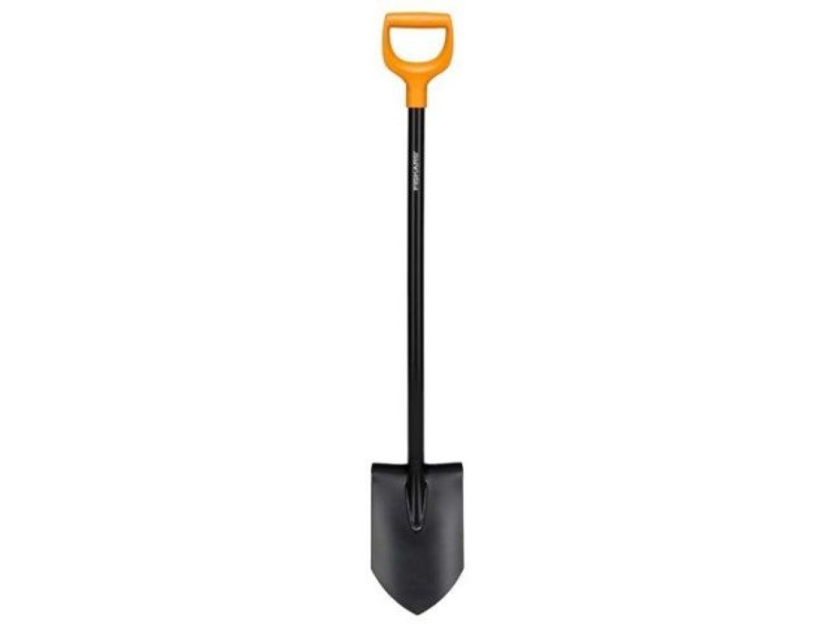 лопата штыковая solid fiskars (длина:1166мм, ширина:180мм) 1066716 от BTSprom.by