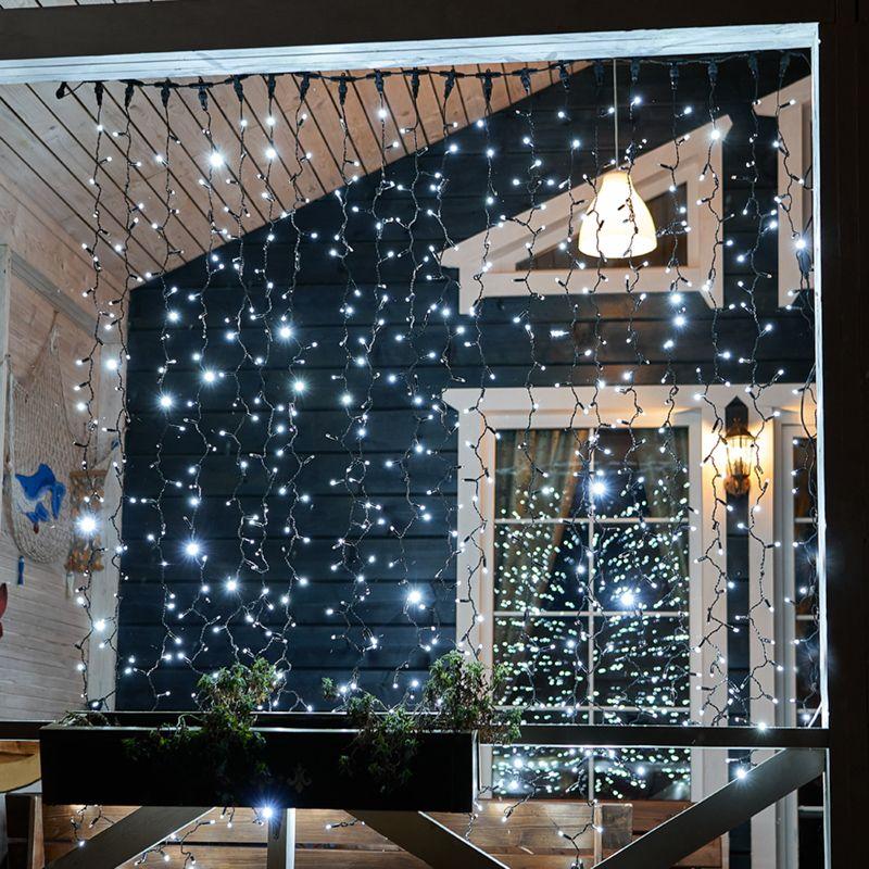 гирлянда светодиодная "светодиодный дождь" 2х3м 600led бел. 80вт 230в ip65 эффект мерцания провод черн. (нужен шнур питания 303-500) neon-night 235-201 от BTSprom.by гирлянда светодиодная "светодиодный дождь" 2х3м 600led бел. 80вт 230в ip65 эффект мерцания провод черн. (нужен шнур питания 303-500) neon-night 235-201 от BTSprom.by