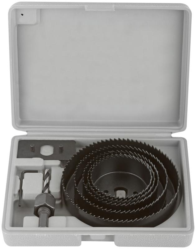  Набор пил круговых Профи 68 -127мм 5шт (68 72 82 102 127мм) в кейсе FIT 36764 фото в каталоге от BTSprom.by