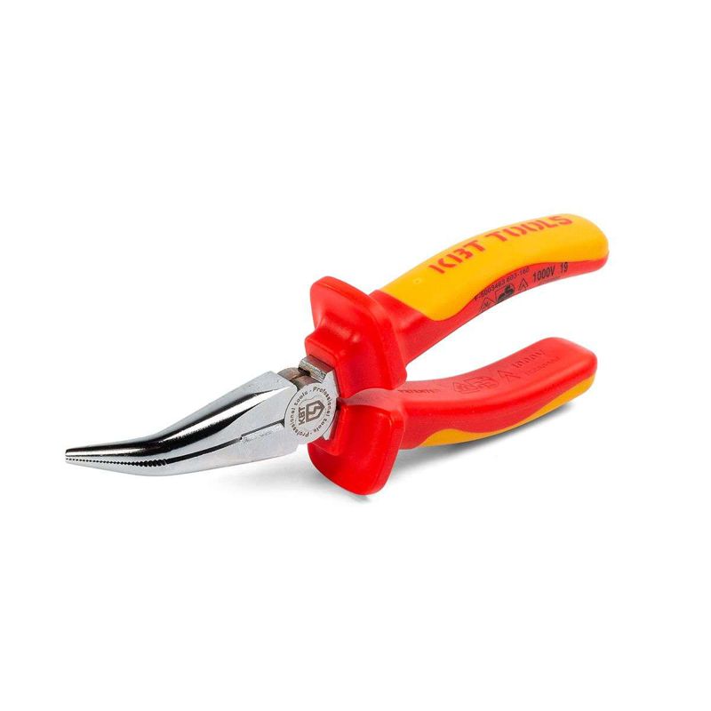 длинногубцы изогнутые диэлектрические "профи" 160 мм квт 79220 от BTSprom.by