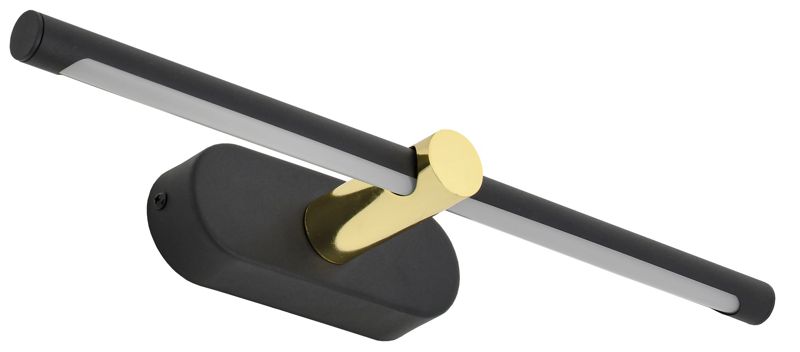 светильник светодиодный 5114 9вт ip20 4000к настен. черн./золото iek lt-dbb0-5114-09-40-k57 от BTSprom.by