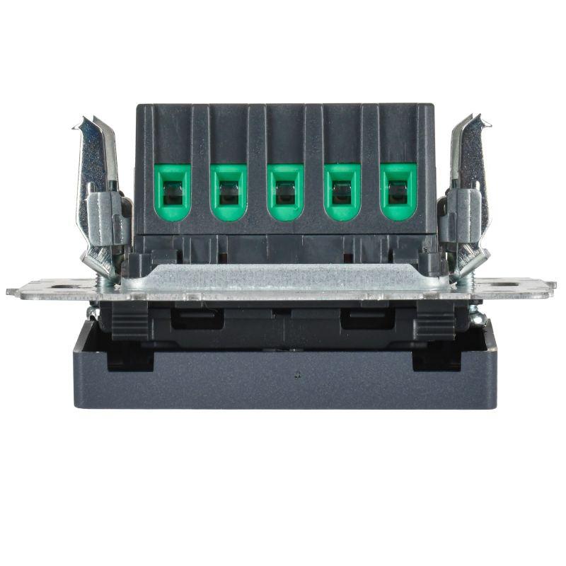  Кнопка звонка BRITE 10А ВС10-1-9-БрМ для отелей с индик. механизм маренго IEK BR-V14-2-10-K35 фото в каталоге от BTSprom.by