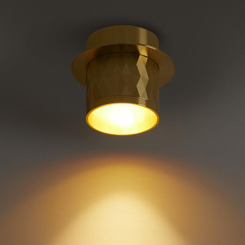  Светильник 10Вт GU10х1 IP20 спот Voltega VGL7234DLB-01G фото в каталоге от BTSprom.by