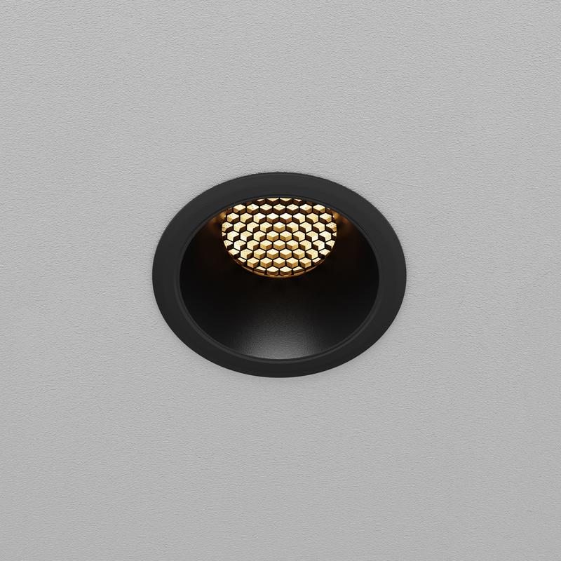  Светильник Dip 2700К 10Вт 50град. встраив. Maytoni DL115-10W-2.7K-B фото в каталоге от BTSprom.by