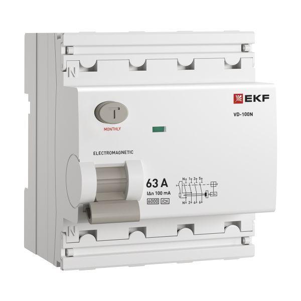 выключатель дифференциального тока 4п 63а 100ма тип a 6ка вд-100n электромех. proxima ekf e1046ma63100 от BTSprom.by выключатель дифференциального тока 4п 63а 100ма тип a 6ка вд-100n электромех. proxima ekf e1046ma63100 от BTSprom.by