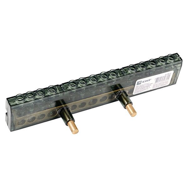 шина дополнительная (14 отв.) для подключения к верхнему полюсу блока распределительного (кросс-модуль) 160a proxima ekf eb-160-14 от BTSprom.by