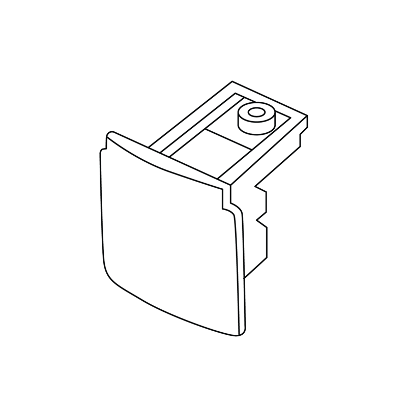 заглушка end cap tf black ст 4909000980 от BTSprom.by