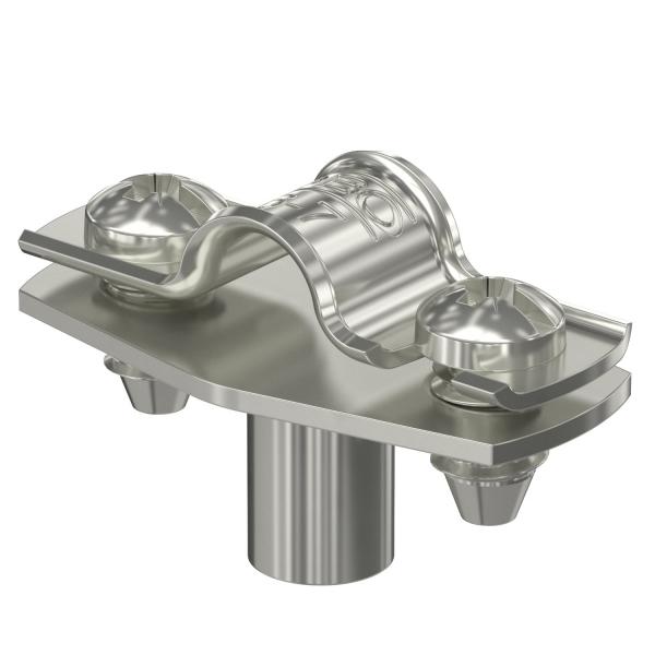 скоба крепежная дистанционная 6-7мм (с резьбовым соединением m6) из нерж. стали а4 obo 1362456 от BTSprom.by