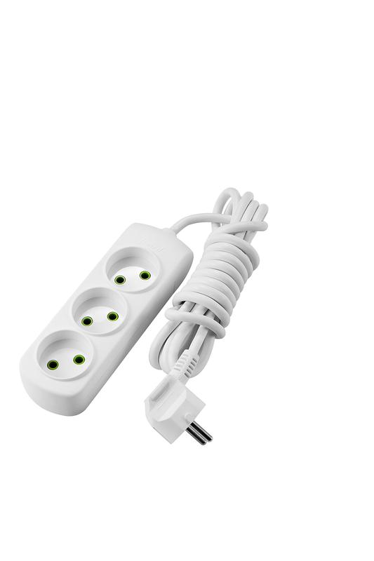 удлинитель 3х3м с заземл. letitia lezard 721-0303-301 от BTSprom.by