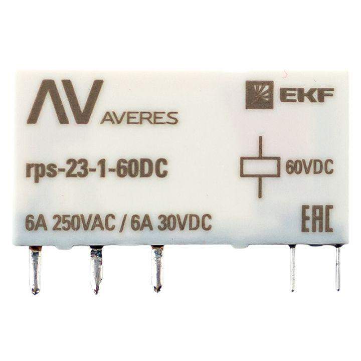 Реле промежуточное РП slim 23/1 6А 60В DC EKF rps-23-1-60DC фото в каталоге от BTSprom.by  Реле промежуточное РП slim 23/1 6А 60В DC EKF rps-23-1-60DC фото в каталоге от BTSprom.by
