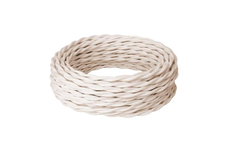 провод ретро 3х1.5 сл. кость (уп.20м) retroelectro 2255012 от BTSprom.by