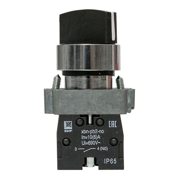  Переключатель BD21 2P короткая ручка NO IP65 PROxima EKF xb2-bd21-65 фото в каталоге от BTSprom.by