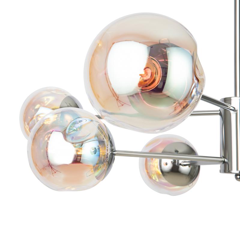  Светильник Hubble 60Вт E27х8 IP20 подвесной Freya FR5223PL-08CH фото в каталоге от BTSprom.by