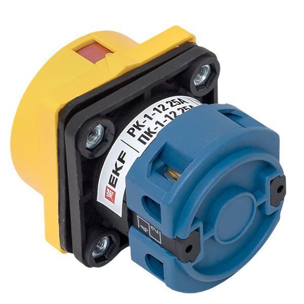  Переключатель кулачковый ПК-1-12 25А 2п "0-1" с блокировкой IP65 PROxima EKF pk-1-12-25-a65 фото в каталоге от BTSprom.by