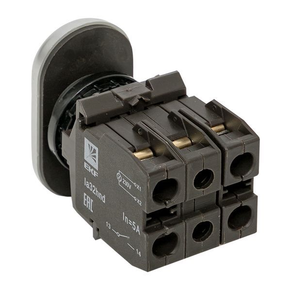  Кнопка LA32HND "Пуск-Стоп" крас./зел. с подсветкой 24В DC NO+NC EKF la32hnd-24 фото в каталоге от BTSprom.by