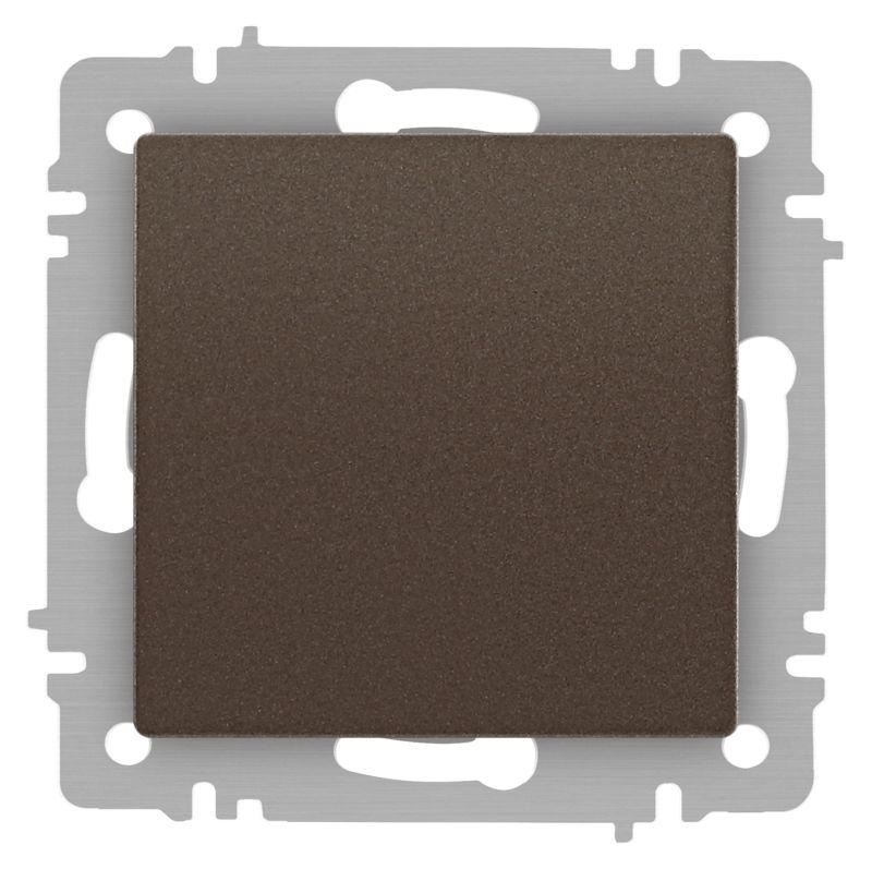 кнопка accent 6-109-08 10а-250в ip20 су бронза intro б0063619 от BTSprom.by