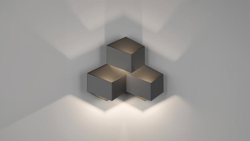 бра декоративное palmiragw-1101-3-9-bl-nw 9вт 4000к ip20 черн. designled 00-00002367 от BTSprom.by