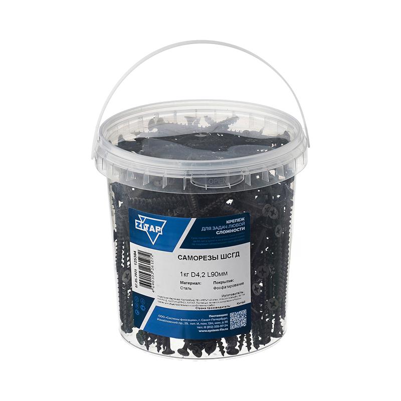 саморез шсгд 4.2х90 (уп.1кг) tech-krep/zitar 125384 от BTSprom.by
