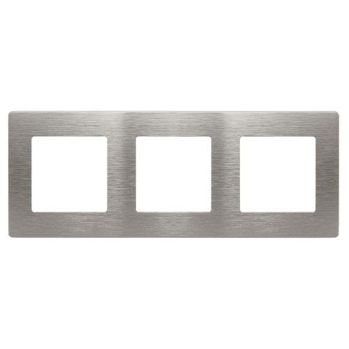 рамка 3-м эра12 12-5103-16 сатин титан эра б0065749 от BTSprom.by