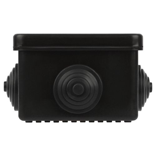  Коробка распаячная ОП 65х65х50мм с гермовводами 4 входа IP54 черн. KOR-65-65-50-4g-B Эра Б0061797 фото в каталоге от BTSprom.by