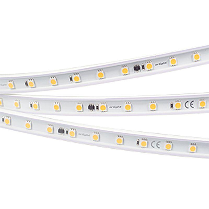 лента светодиодная arl-pv-b54-15.5mm 230v warm 3000к 8вт/м ip65 5060 герметичная (уп.10м) arlight 029402(2) от BTSprom.by