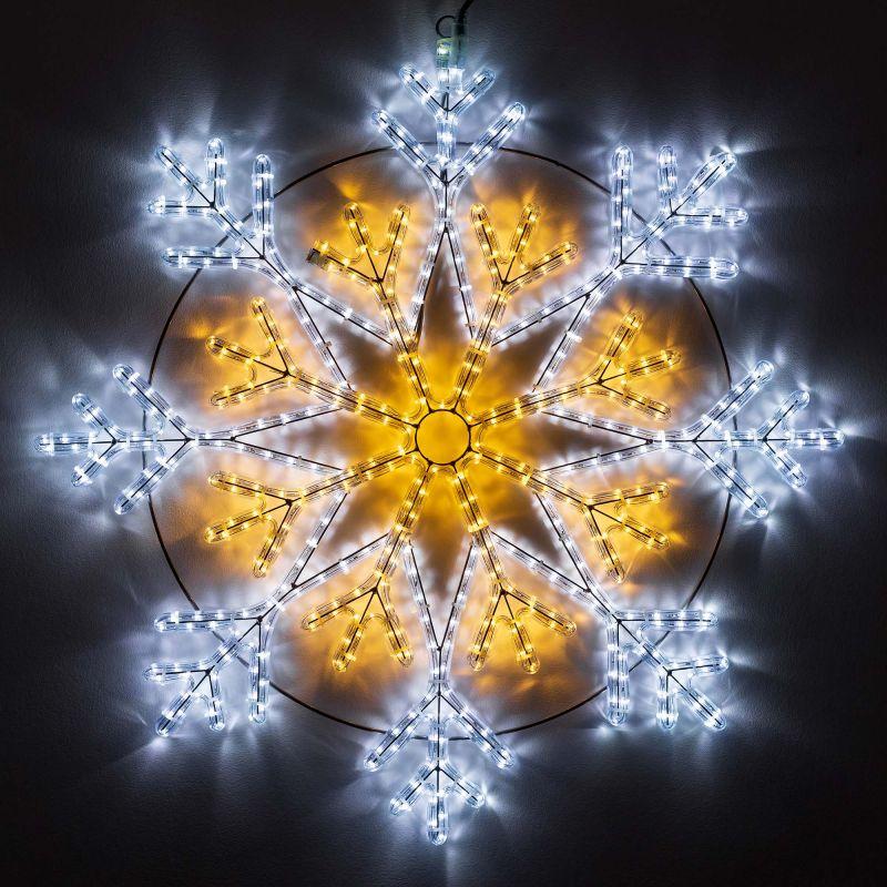 фигура ard-snowflake-m12-900x900-576led white/warm (230в 36вт) (ip65) ardecoled 034262 от BTSprom.by