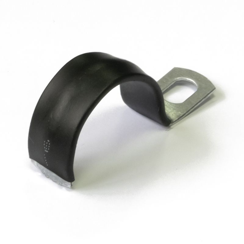 скоба крепежная однолапковая смо-п d25-26мм полимер. покрыт. (уп.100 шт) промрукав pr08.6010 от BTSprom.by