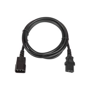 кабель питания разъем c14 iec 60320/разъем c13 iec 60320 3х0.75кв.мм 250в 6а 1.8м черн. tlk tlk-pcm06-018 от BTSprom.by