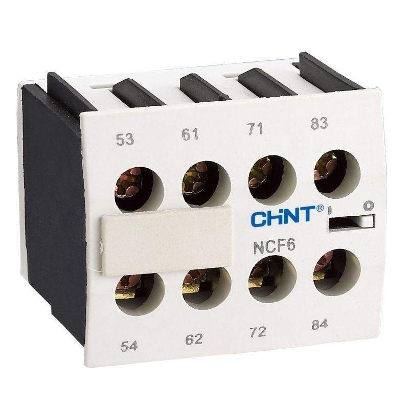 приставка доп. контакты ncf6-20 к контактору nc6 (r) chint 261006 от BTSprom.by