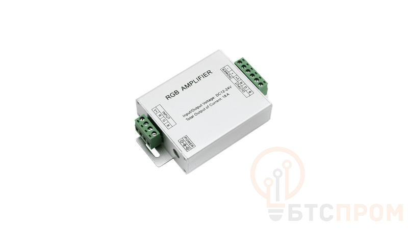 Усилитель RGB AMP-RGB-18A 18А SWG Standard 00000001281 фото в каталоге от BTSprom.by  Усилитель RGB AMP-RGB-18A 18А SWG Standard 00000001281 фото в каталоге от BTSprom.by