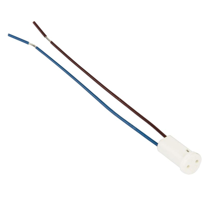 патрон керамический ulh-g4-ceramic-10cm g4 бел. uniel ul-00007128 от BTSprom.by