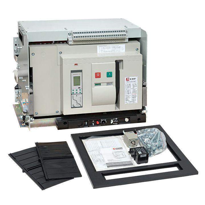  Выключатель автоматический 3п 4000/4000А 100кА ВА-45 выкат. v2 EKF mccb45-4000-4000v-v2 фото в каталоге от BTSprom.by