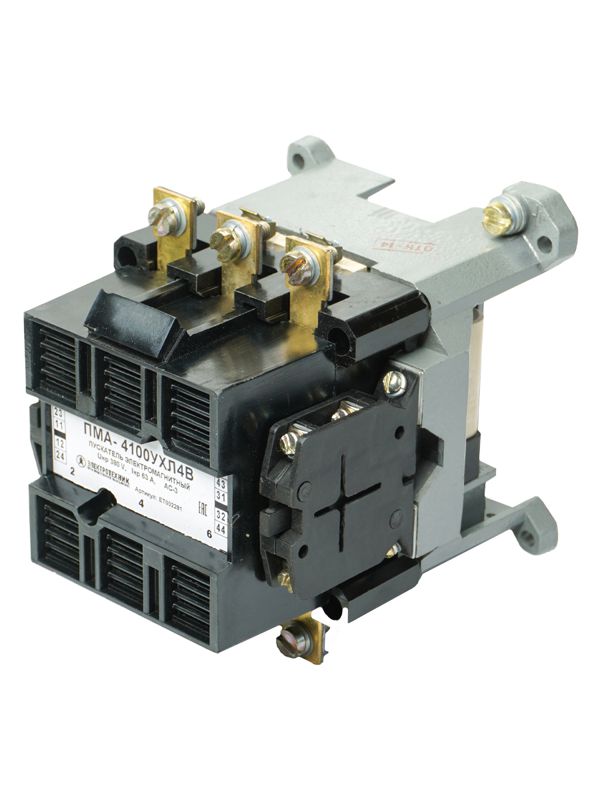 пускатель пма-4100 ухл4 в 63а кат. 380в ac 2но+2нз ip00 без реле электротехник et002281 от BTSprom.by