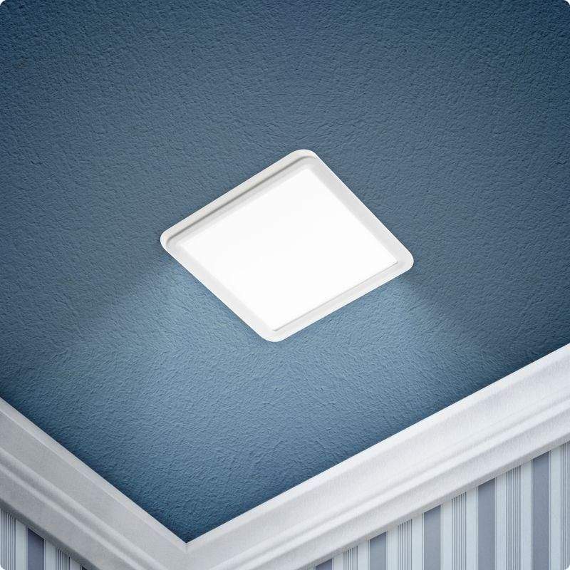 светильник светодиодный встраив. led 6-9-4k/1 9вт 220в 4000к квадратный регулируемый эра б0046912 от BTSprom.by