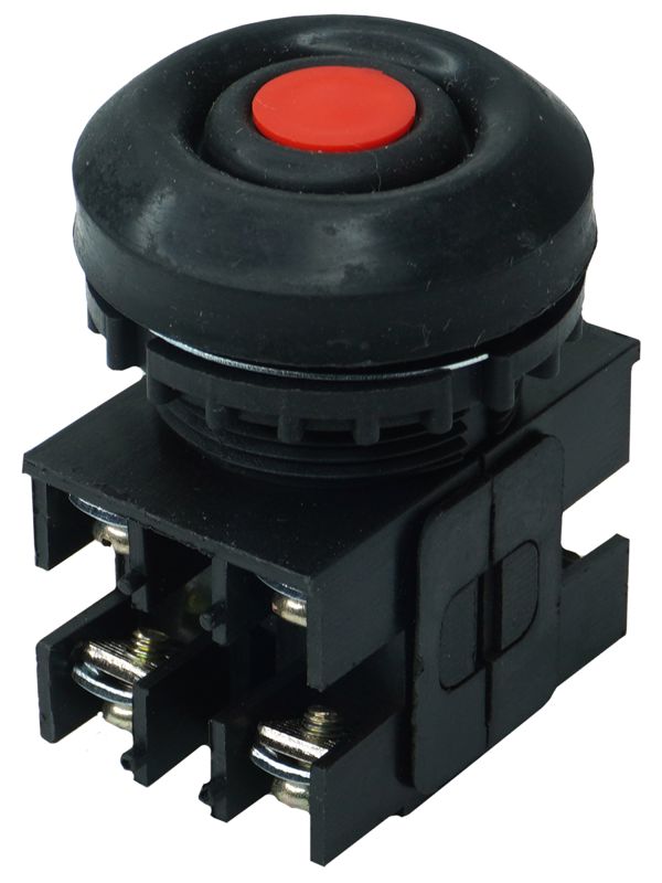 выключатель кнопочный вк30-10-22110-54 у2 2но+2нз цилиндр 10а ip54 660в красн. электротехник et052783 от BTSprom.by