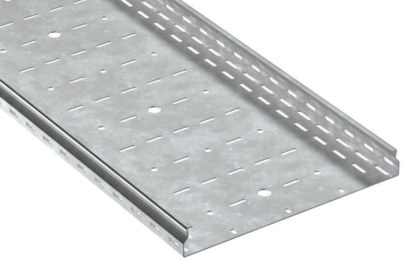 Лоток листовой перфорир. 50х400 L2000 сталь 1.5мм HDZ ESCA 7 IEK CLP10-050-400-150-2-HDZ от BTSprom.by
