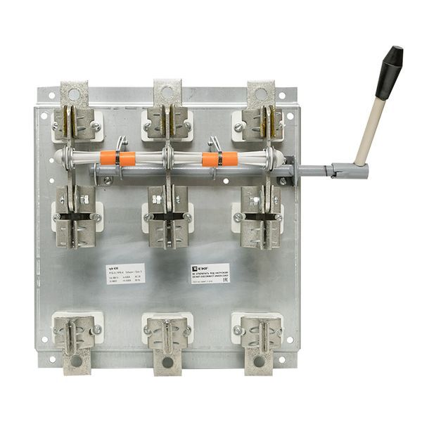  Разъединитель-предохранитель РПБ-6 630А правый привод без ППН Basic EKF rpb-r-630 фото в каталоге от BTSprom.by