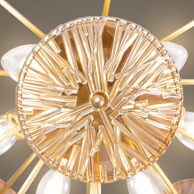  Светильник Brillia 60Вт E14х6 IP20 потолочн. Freya FR5274CL-06G фото в каталоге от BTSprom.by