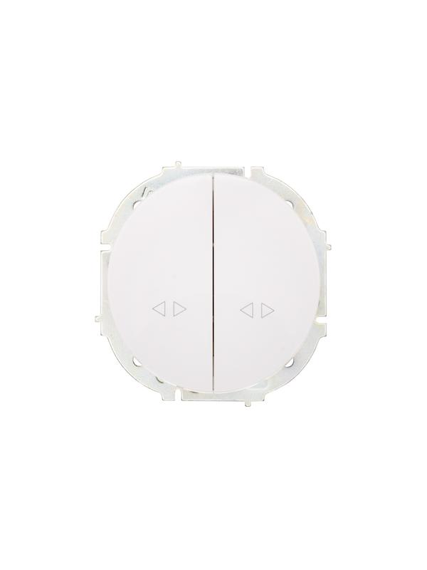 выключатель промежуточный 2-кл.сп osen 10а ip20 механизм бел. lezard 743-0288-107tw от BTSprom.by