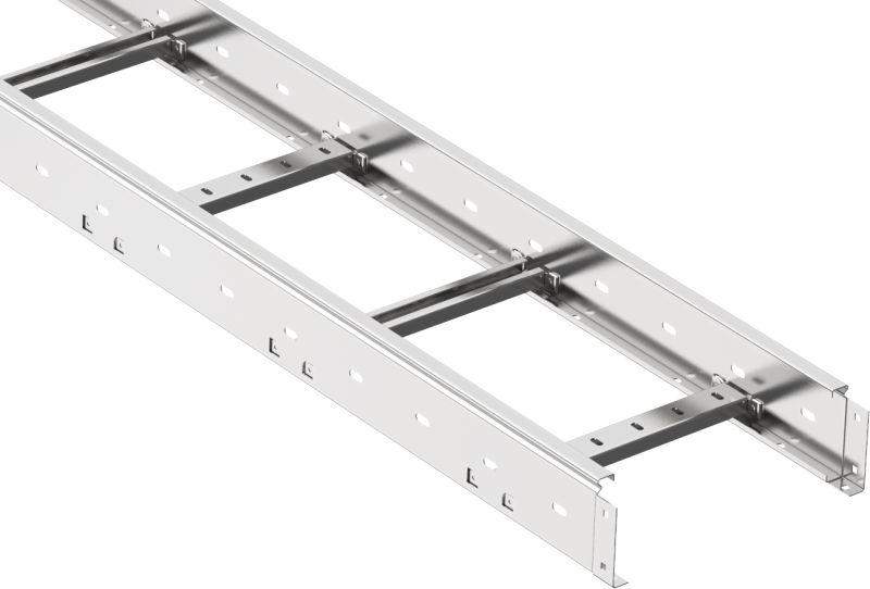 Лоток лестничный 150х200 L3000 сталь 1.2мм LESTA IEK CLM40-150-200-3-120 от BTSprom.by