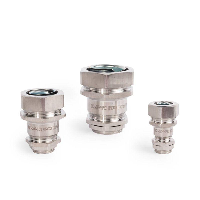  Ввод кабельный для металлорукава ВК-М20(8-16мм)-МР20 (INOX) (уп.10шт) Fortisflex 88169 фото в каталоге от BTSprom.by