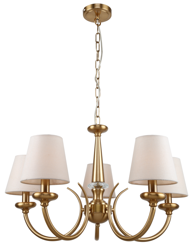 люстра carissa 2073-305 5хe14 40вт классика rivoli б0055517 от BTSprom.by