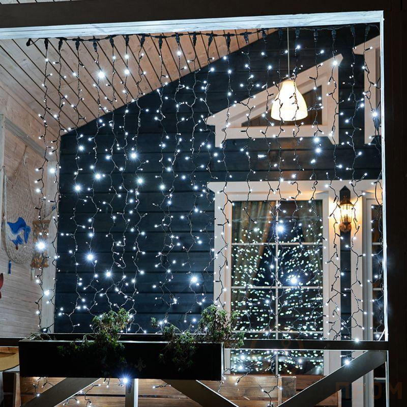 Гирлянда светодиодная "Светодиодный Дождь" 2х3м 600LED бел. 80Вт 230В IP65 эффект мерцания провод черн. (нужен шнур питания 303-500) Neon-Night 235-201 фото в каталоге от BTSprom.by  Гирлянда светодиодная "Светодиодный Дождь" 2х3м 600LED бел. 80Вт 230В IP65 эффект мерцания провод черн. (нужен шнур питания 303-500) Neon-Night 235-201 фото в каталоге от BTSprom.by