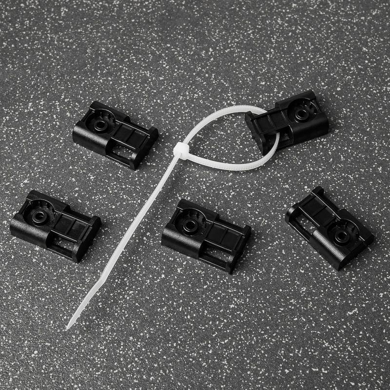  Площадка под стяжку для прямого монтажа черн. (уп.100шт) Rexant 07-2106 фото в каталоге от BTSprom.by